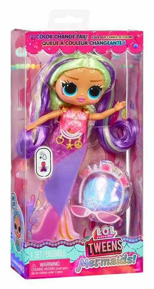 MGA L.O.L. Surprise Tweens MERMAID lėlė Cleo Cove 510437-EUC