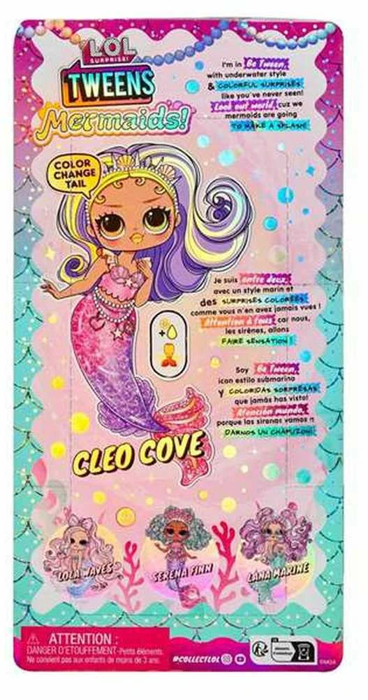 MGA L.O.L. Surprise Tweens MERMAID lėlė Cleo Cove 510437-EUC