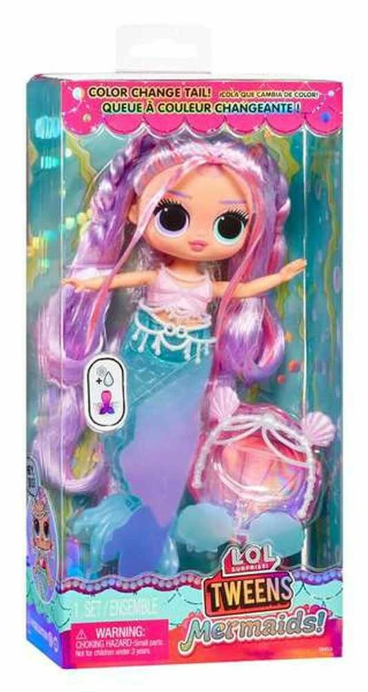 MGA L.O.L Surprise L.O.L. Undinėlė lėlė Lana Marine 510444-EUC