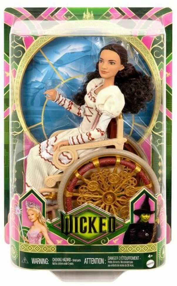 Mattel Lėlė Nessarose su invalido vežimėliu Wicked