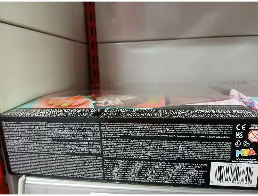 L.O.L. Surprise OMG Sweet Nails – Pinky Pops Fruit Shop 503842-EUC