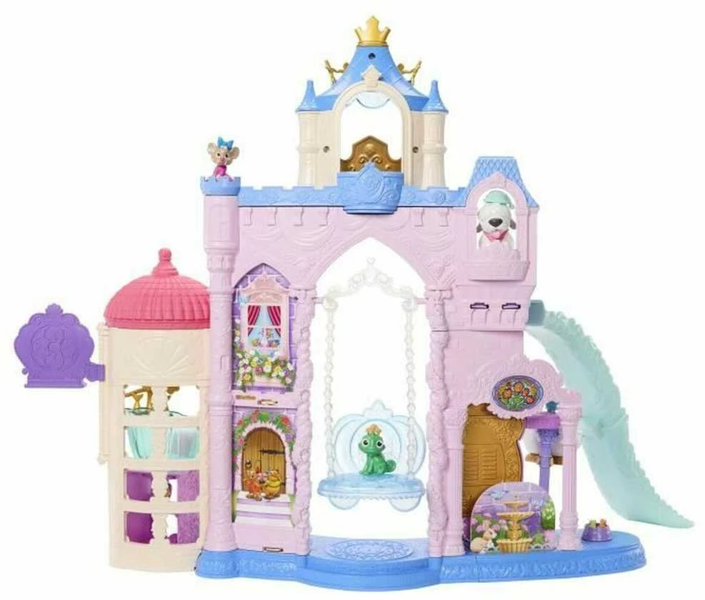 Mattel Lėlių namas Disney Princess gyvūnėlių rūmai