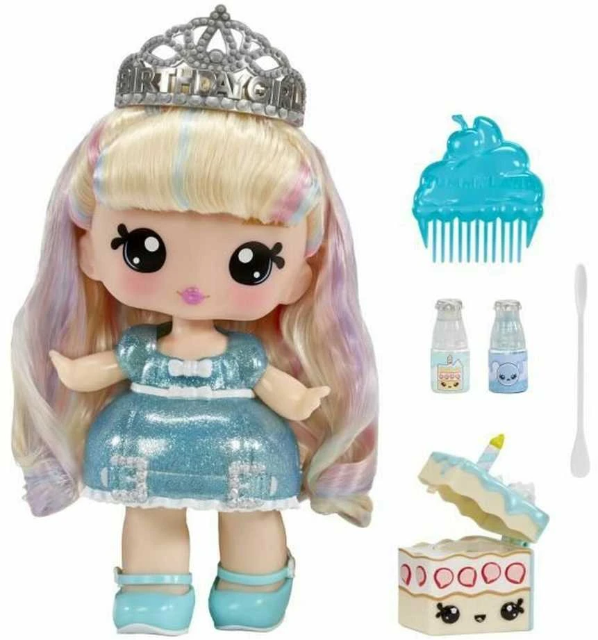 MGA 120704EUC Yummiland Lūpų blizgis Doll- Callie Birthday Cake