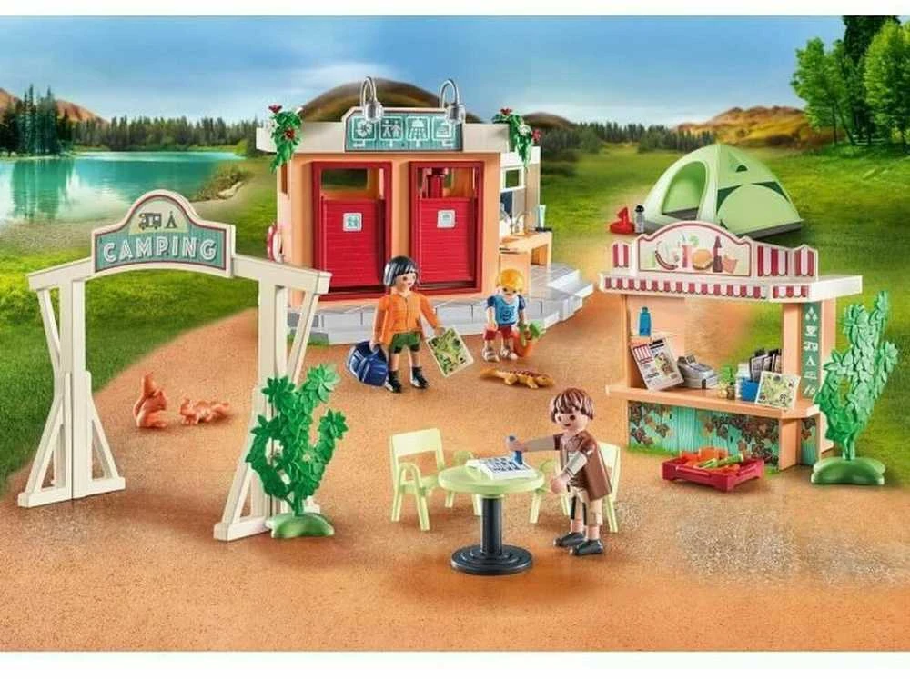 Konstruktorius Playmobil Campsite 71424, plastikas