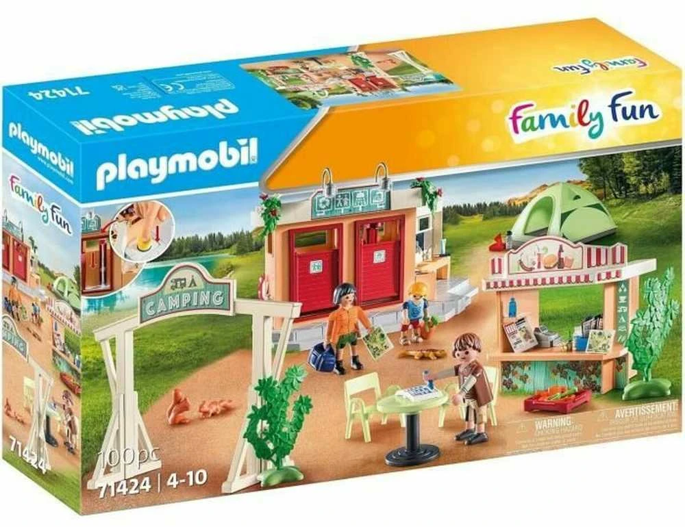 Konstruktorius Playmobil Campsite 71424, plastikas