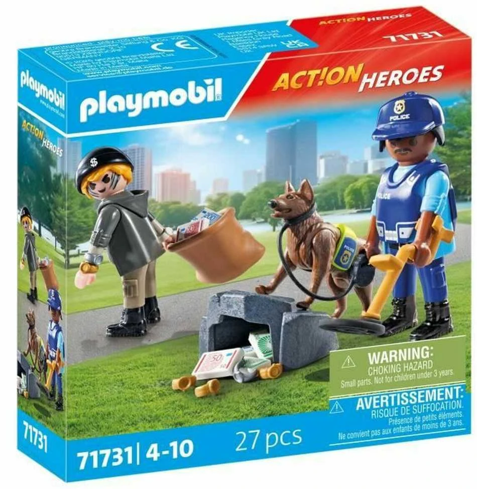 „Playmobil Action Heroes“ 71731 Šuns paieškos seklys