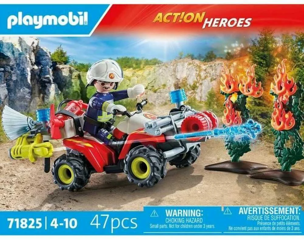 „Playmobil Action Heroes“ 71825 Ugniagesių keturratis veiksme