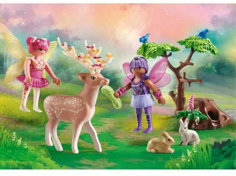„Playmobil Fairies 71800“ Fėjos su miško gyvūnais