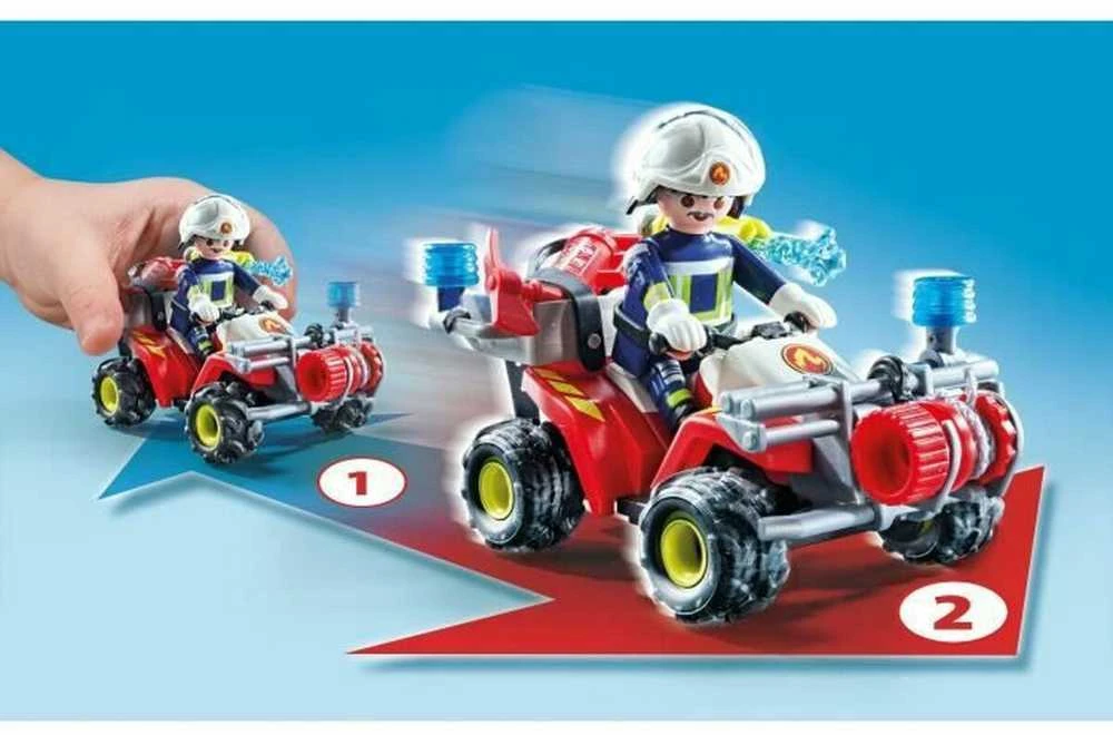 „Playmobil Action Heroes“ 71825 Ugniagesių keturratis veiksme