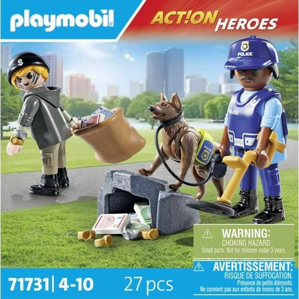 „Playmobil Action Heroes“ 71731 Šuns paieškos seklys