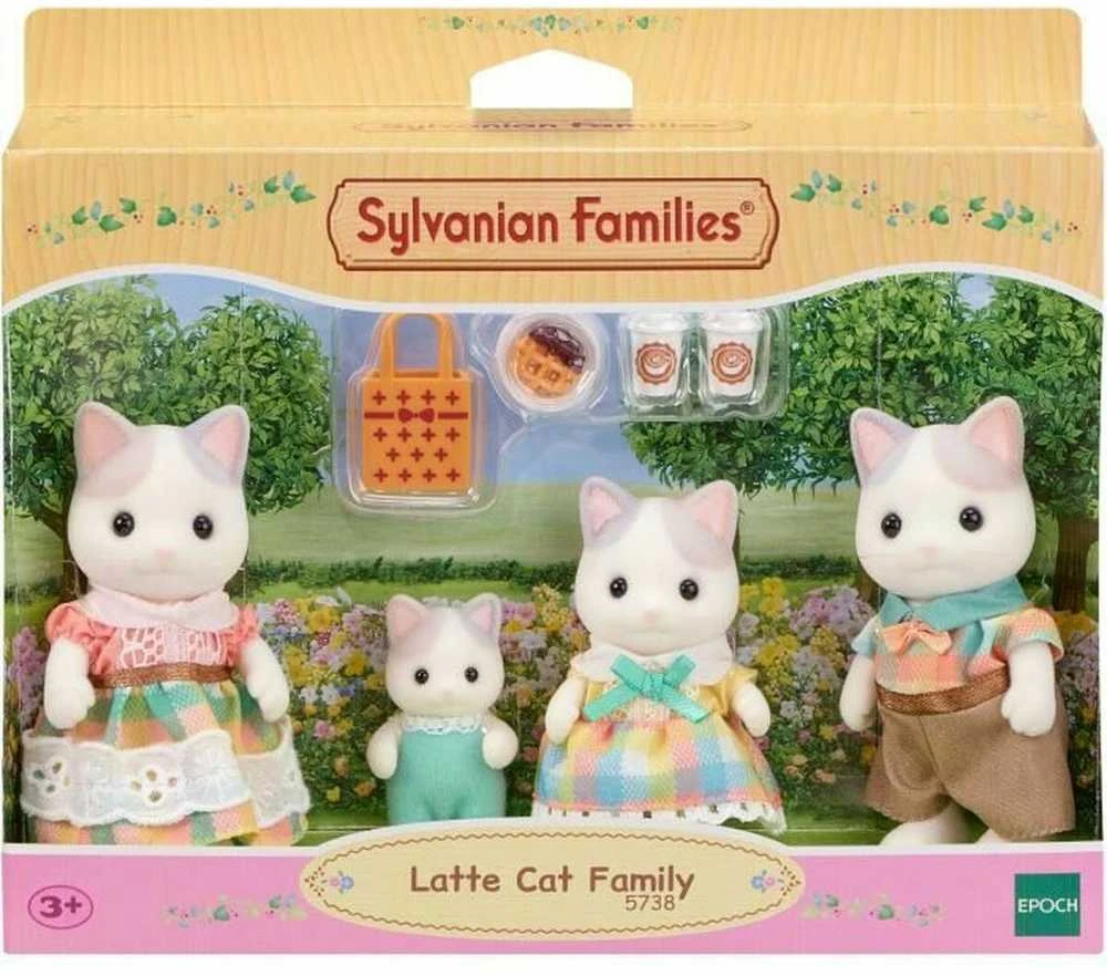SYLVANIAN FAMILIES Latė kačiukų šeimynėlė