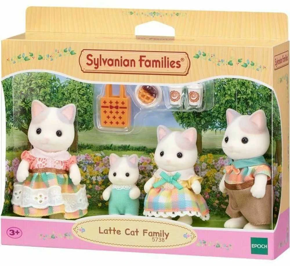 SYLVANIAN FAMILIES Latė kačiukų šeimynėlė