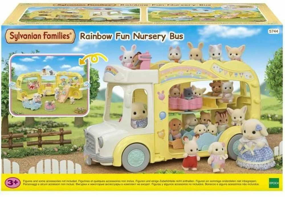 „Sylvanian Families“ – „Rainbow Fun“ darželio autobusas (5744)