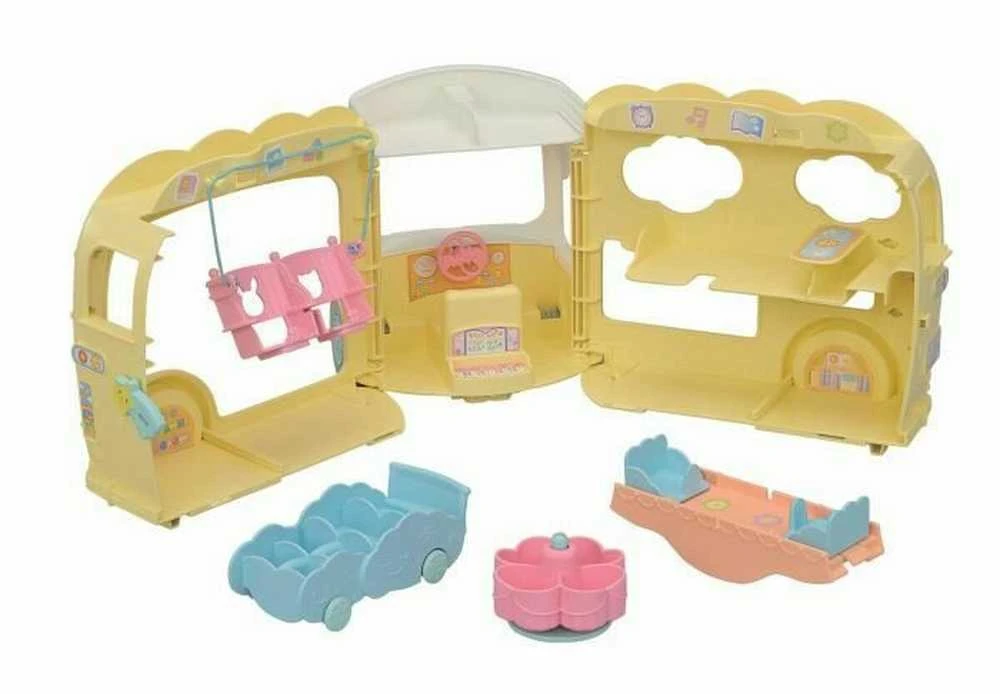 „Sylvanian Families“ – „Rainbow Fun“ darželio autobusas (5744)