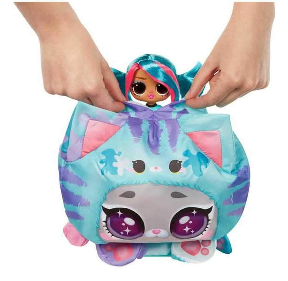 Lėlė L.O.L. Surprise Tween Emma Emo su pripučiamu kačiuko kostiumu (504139)