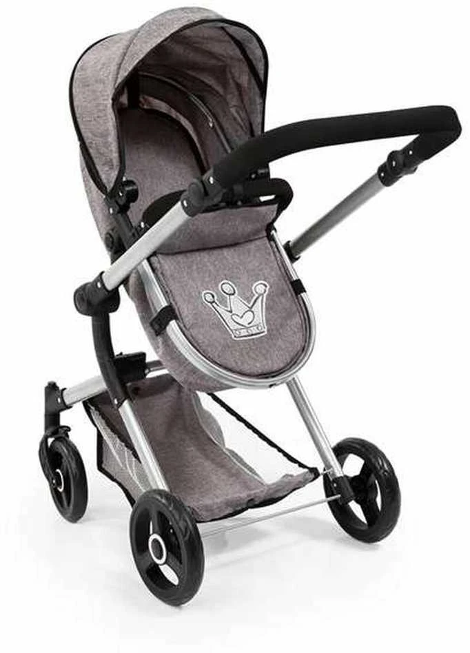 Bayer Design combi doll carriage Vario pilkas - 18410AA