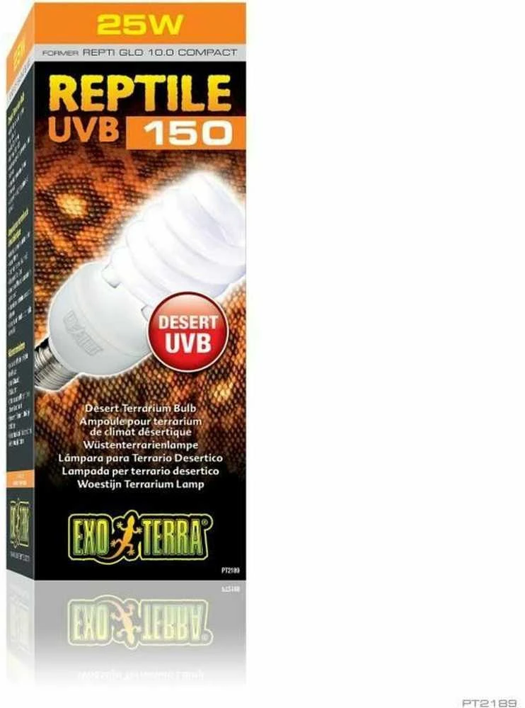 Exoterra Exo Terra - Roplių UVB 150 fluorescencinė lempa 25W E27 - (220.1881)