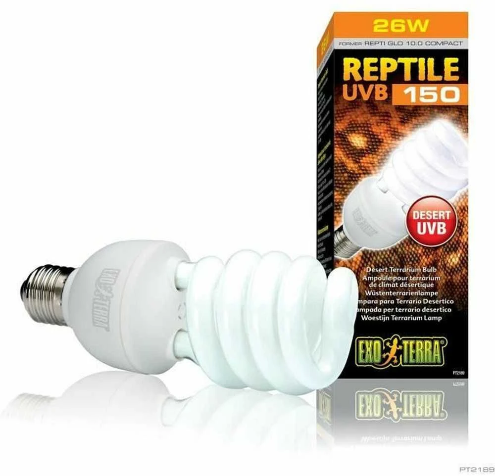 Exoterra Exo Terra - Roplių UVB 150 fluorescencinė lempa 25W E27 - (220.1881)