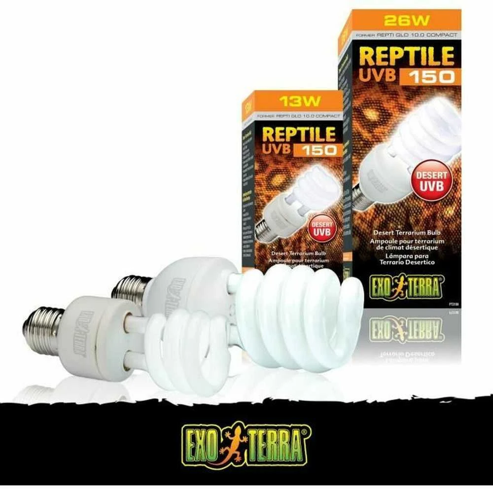 Exoterra Exo Terra - Roplių UVB 150 fluorescencinė lempa 25W E27 - (220.1881)