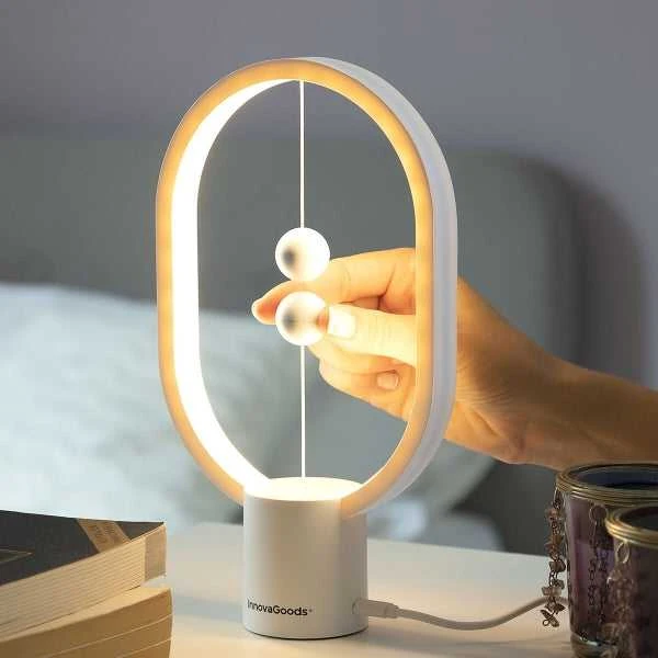 „InnovaGoods“ balansuojanti stalo lempa su magnetiniu jungikliu, „Magilum“