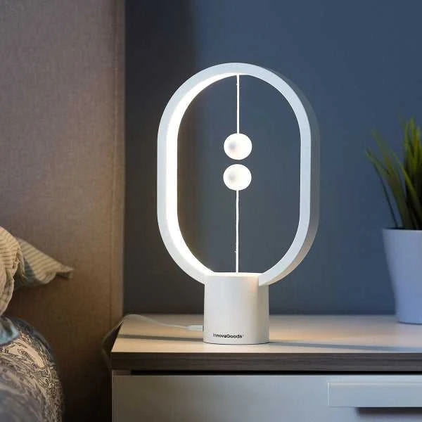 „InnovaGoods“ balansuojanti stalo lempa su magnetiniu jungikliu, „Magilum“