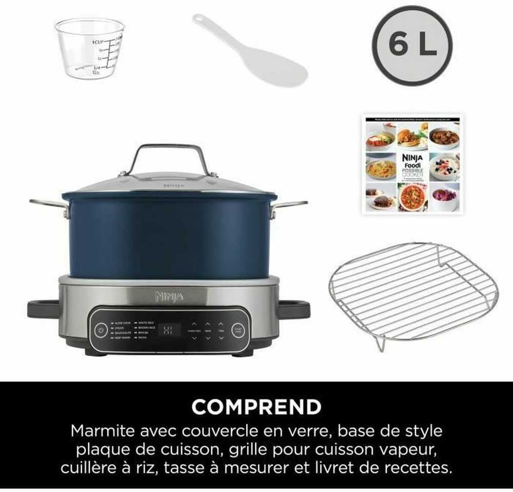 Ninja - Foodi 8-in-1 PossibleCooker skaitmeninis ryžių ir lėtas viryklė MC1101EU - 6 l