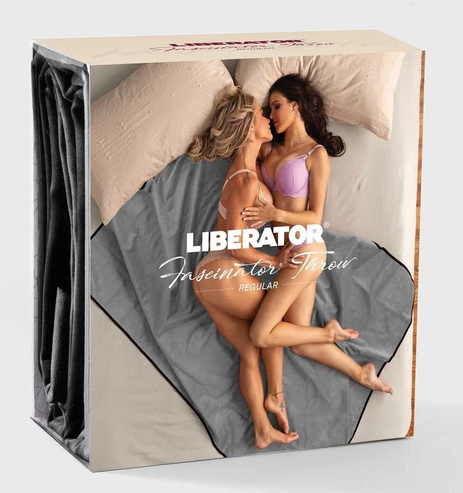 Liberator Fascinator Throw Juodas