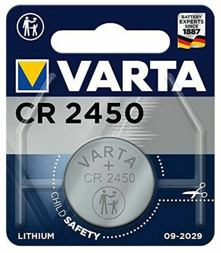 Ličio diskinė baterija Varta CR2450 3 V CR2450 560 mAh 1.55 V