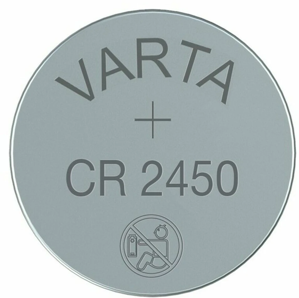 Ličio diskinė baterija Varta CR2450 3 V CR2450 560 mAh 1.55 V
