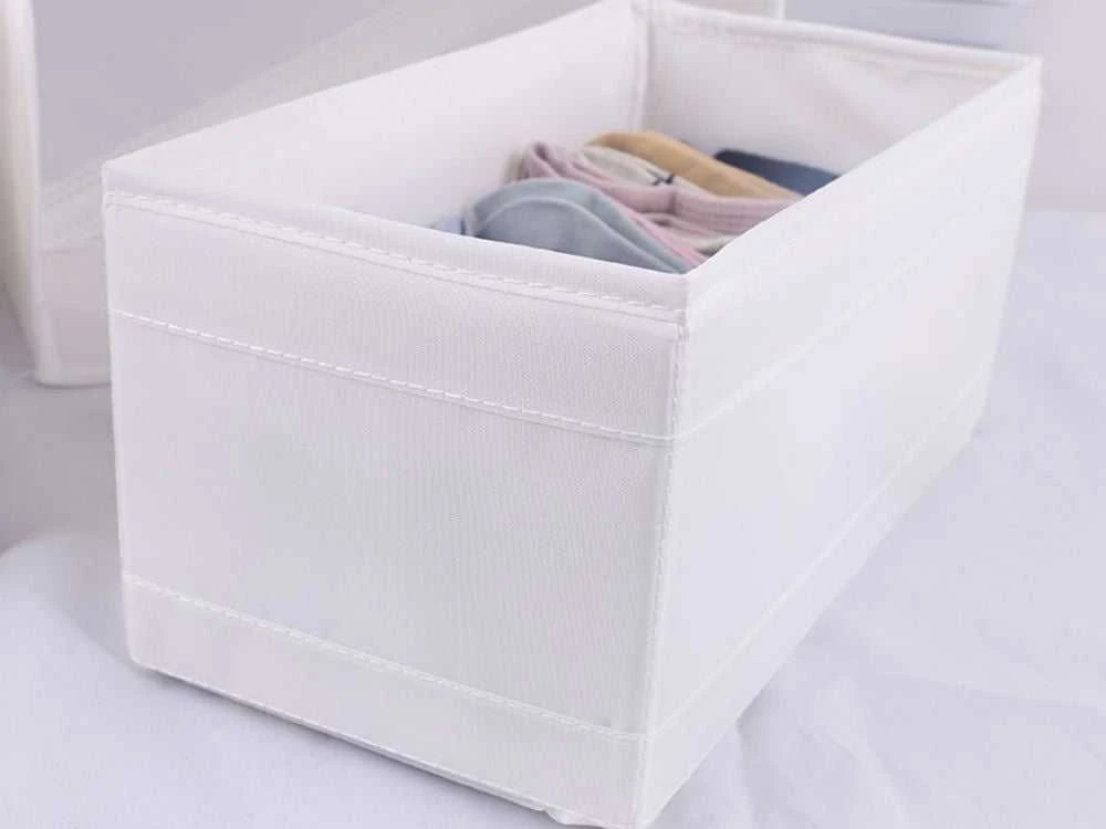 Dėklas drabužiams ir aksesuarams, baltas, 28x14x13 cm