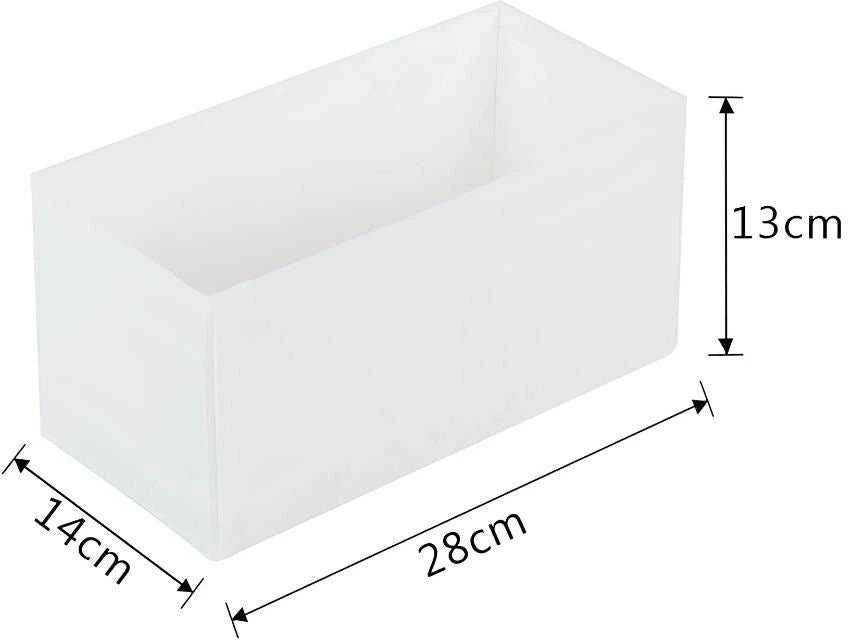 Dėklas drabužiams ir aksesuarams, baltas, 28x14x13 cm