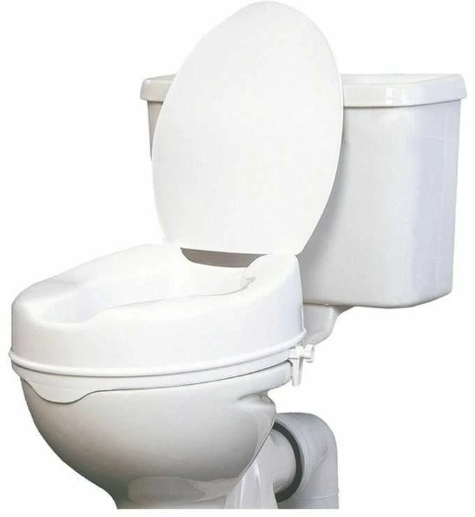 Tualeto pakėlėjas - PDS CARE aukšta tualeto sėdynė 150mm aukščio, 180kg svorio talpa