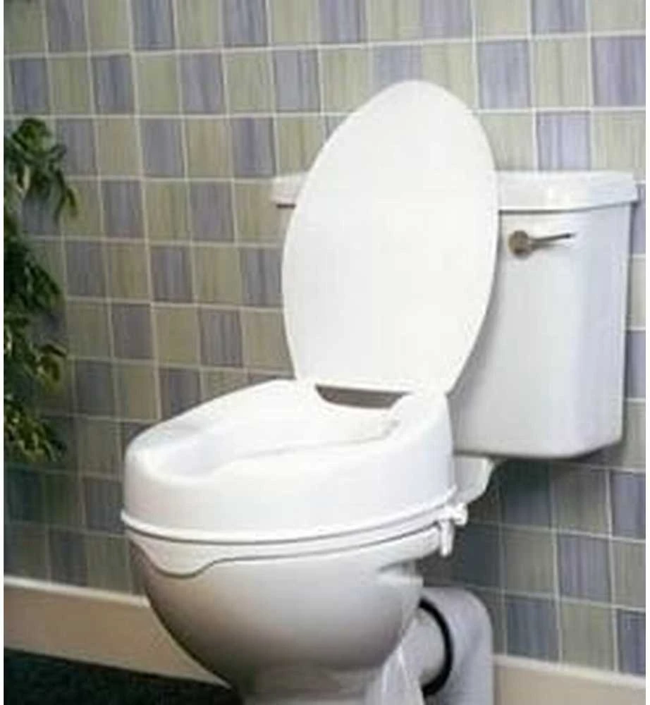 Tualeto pakėlėjas - PDS CARE aukšta tualeto sėdynė 150mm aukščio, 180kg svorio talpa