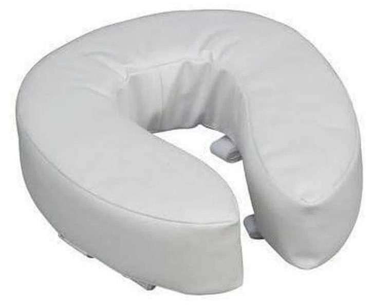 Sundo Tualeto Sėdynės Paminkštinimas - Minkštas 5cm Baltas