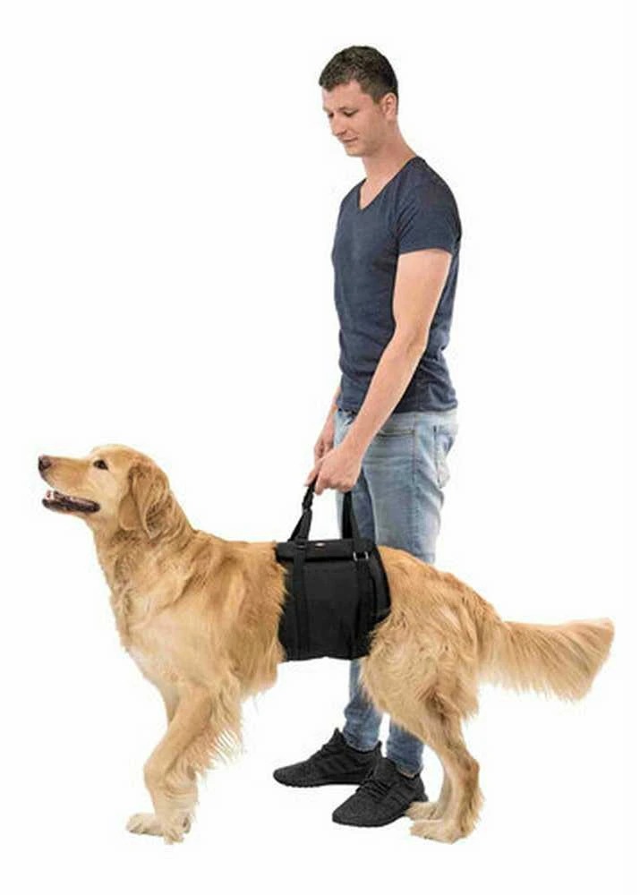 TRIXIE VET Pagalba keliant, L-XL 75-90 cm, juoda