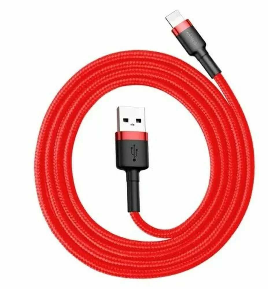 Baseus Cafule kabelis USB Lightning 1.5A 2m - Raudonas