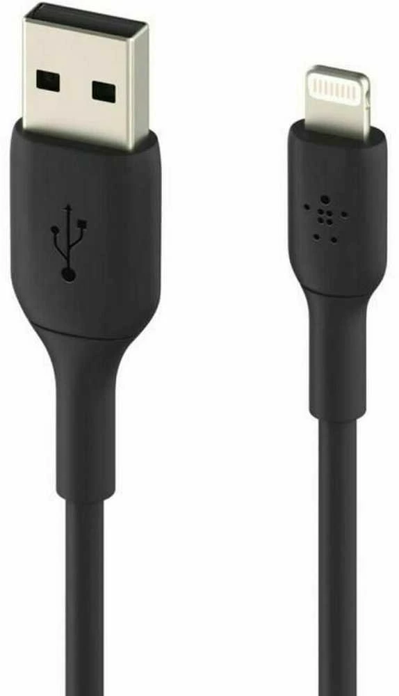 USB laidas Belkin Boost Charge USB-A to Lightning 1.0m juodas