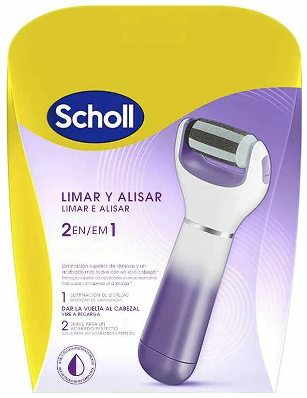 "Scholl Velvet Smooth" elektroninė pėdų priežiūros sistema su eksfoliuojančia papildoma galvute