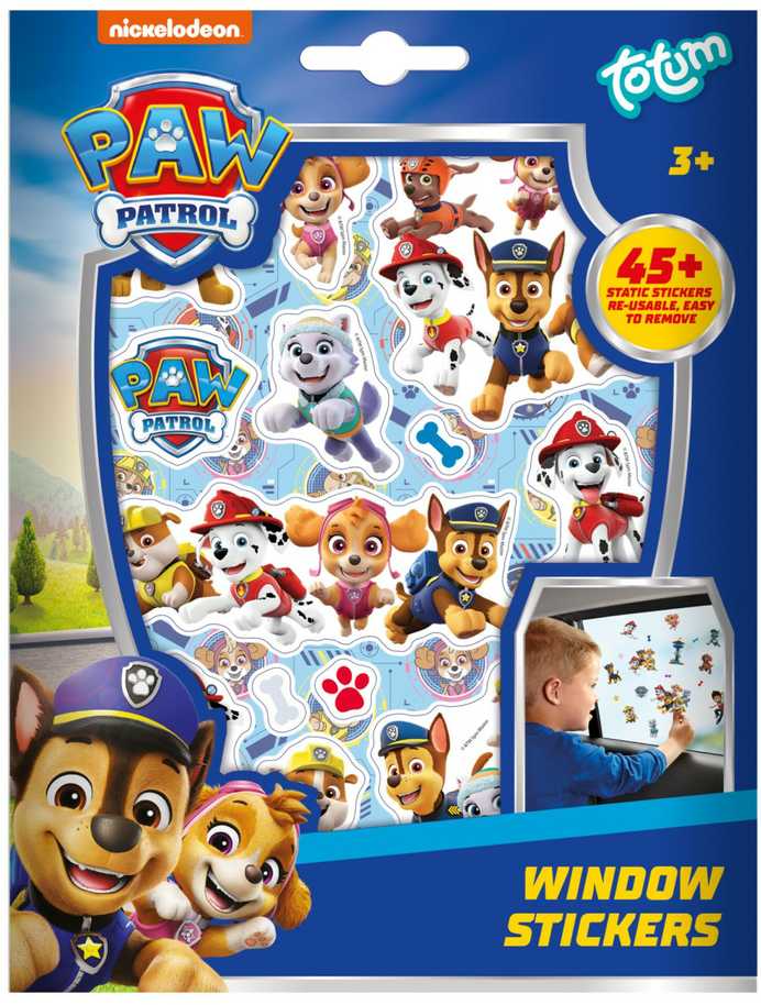 TOTUM Paw Patrol langų lipdukai, 720879