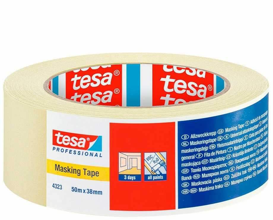 Tesa Tesa Paper Masking Tape 50mx38mm Standard beige 04323