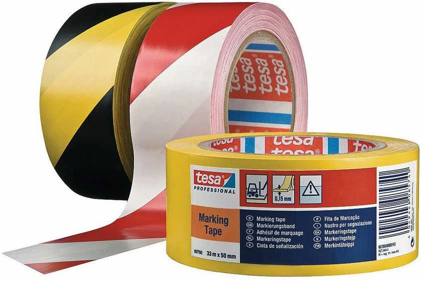 Įspėjamoji juosta Tesa, 50mmx33m 1115-018