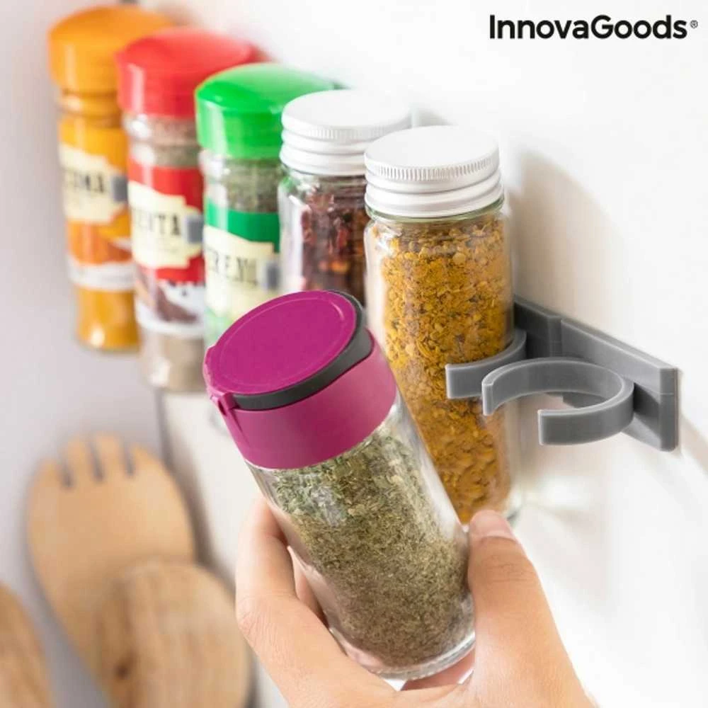 Klijuojamas ir dalijamas prieskonių dėklas Jarlock x20 InnovaGoods