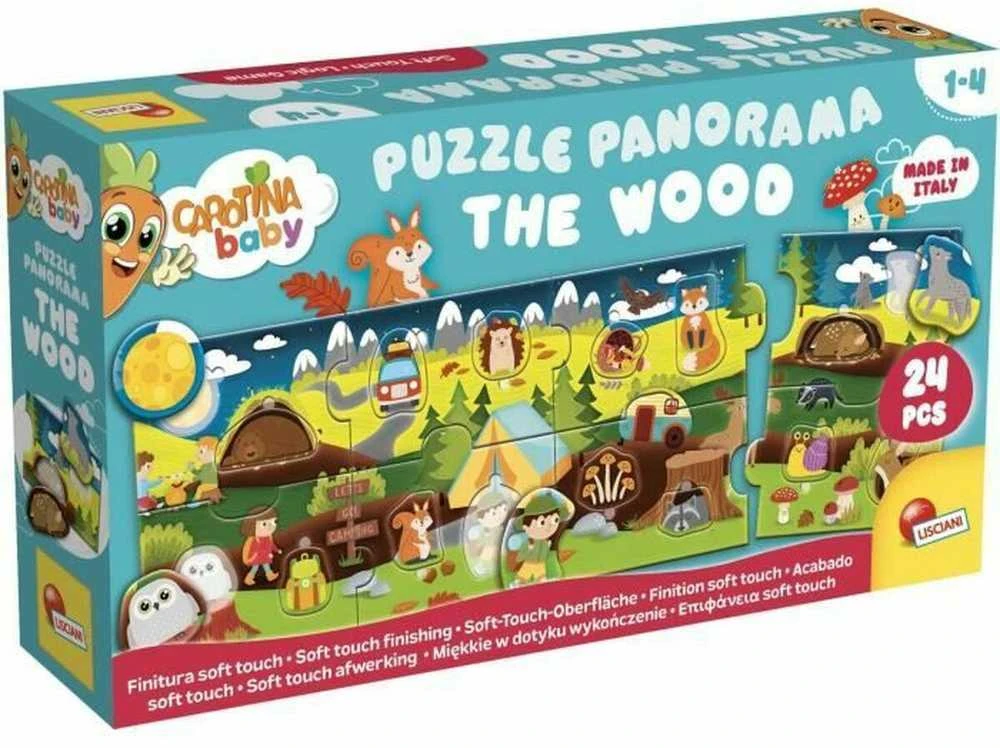 Dėlionė Lisciani Puzzle Carotina Baby Puzzle panorama - Forest