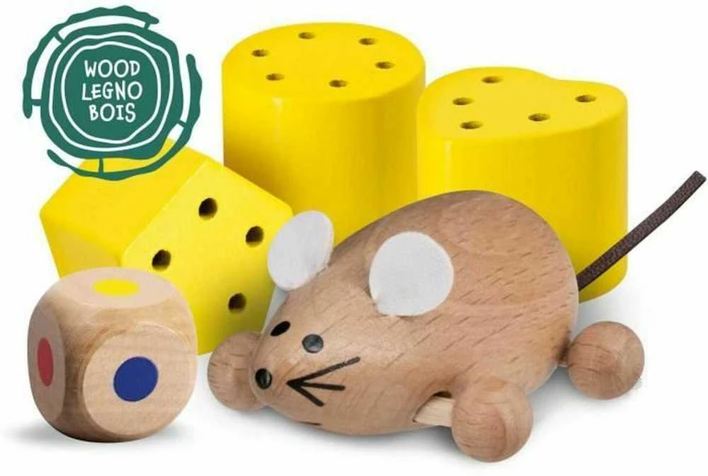 Lisciani Medinis Montessori žaidimas su pelėda ir nameliu
