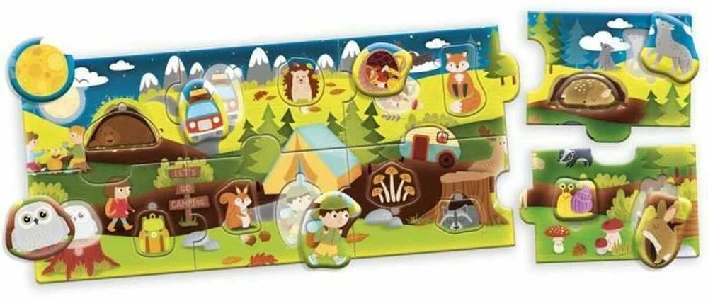 Dėlionė Lisciani Puzzle Carotina Baby Puzzle panorama - Forest