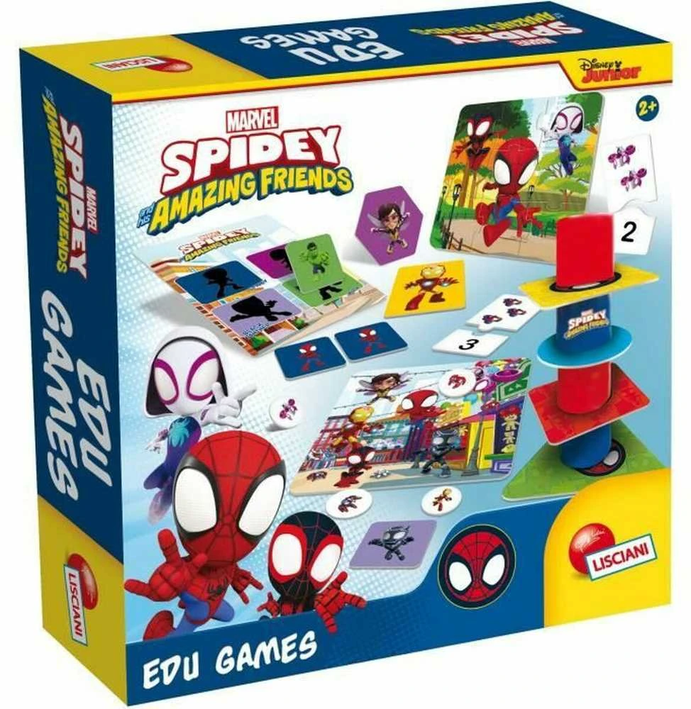 Lisciani Rinkinys edukacinių žaidimų su Spidey ir draugais