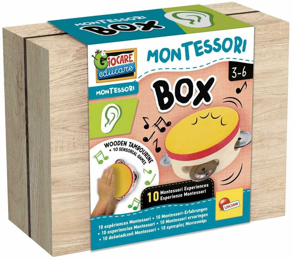 Dante *****Lisciani Montessori box Słuch 05489