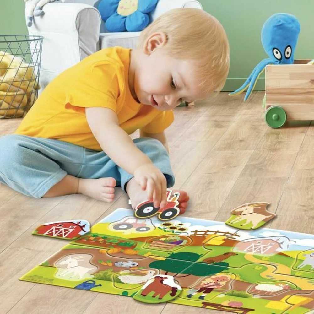 Lisciani „Carotina Baby“ dėlionės panorama – Ūkis