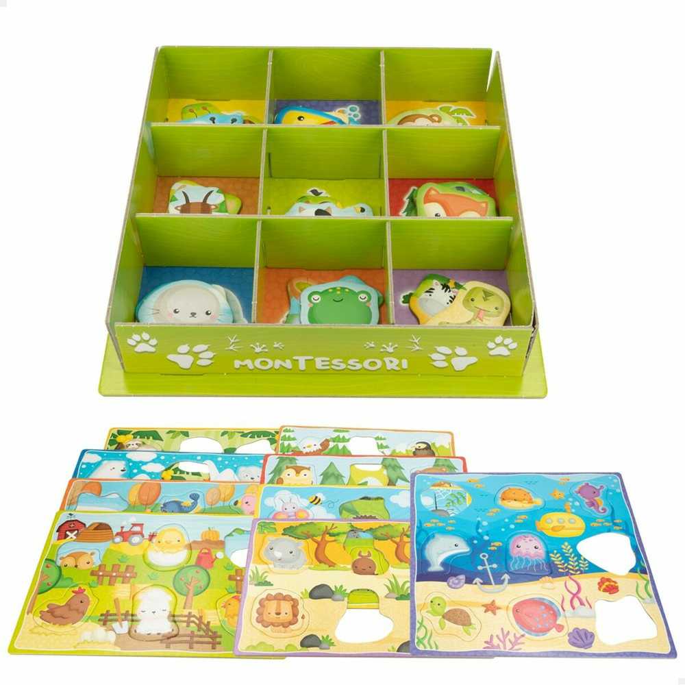 Lisciani Montessori Baby – laimingi gyvūnai