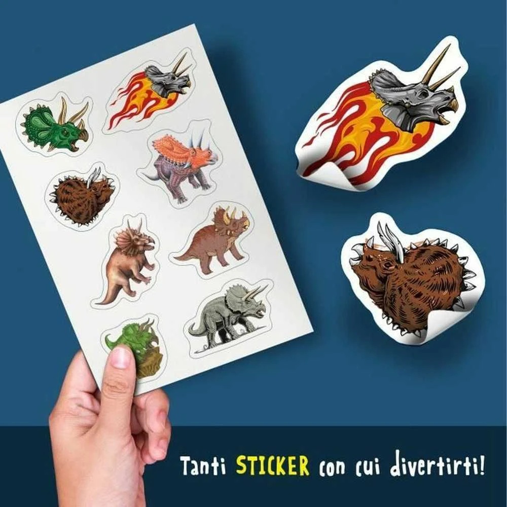 Dėlionė Lisciani I'm A Genius Dino Steam – „Triceratops“ statybinis rinkinys